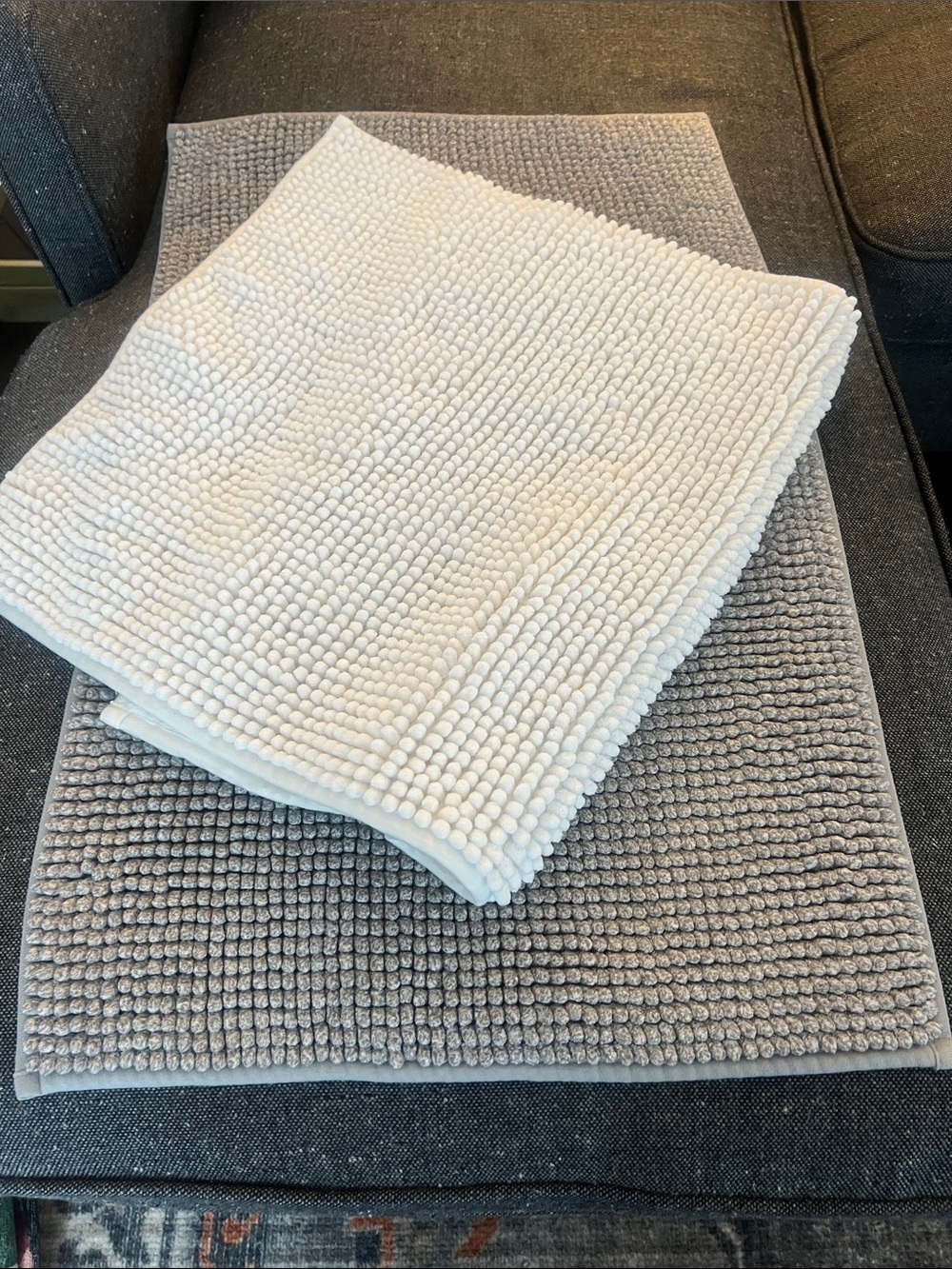 IKEA Toftbo bathmats. 2 for the price of 1. Like new.